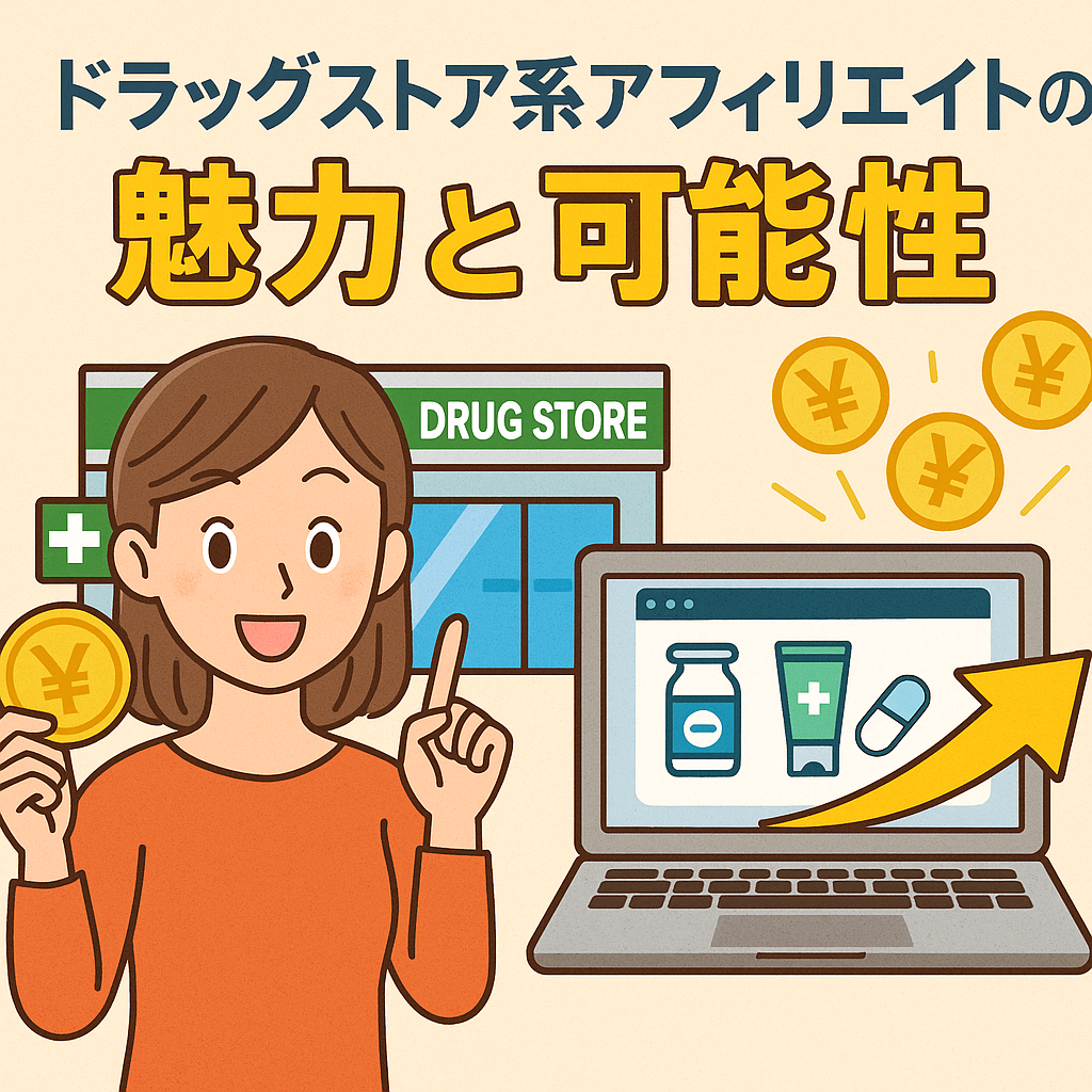 ドラッグストアアフィリ